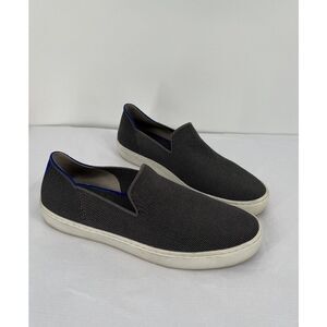 Rothys The Original Slip On Sneaker Womens 9 Gray Knit Low Top Shoes Washable